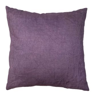 Linen cushions, 50x50 cm, color: Grape, Dusty purple, plum, lavender gray
