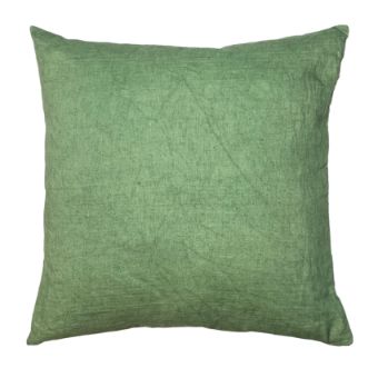 Linen cushions 50x50 cm, color Sage, sage green, olive green, gray green