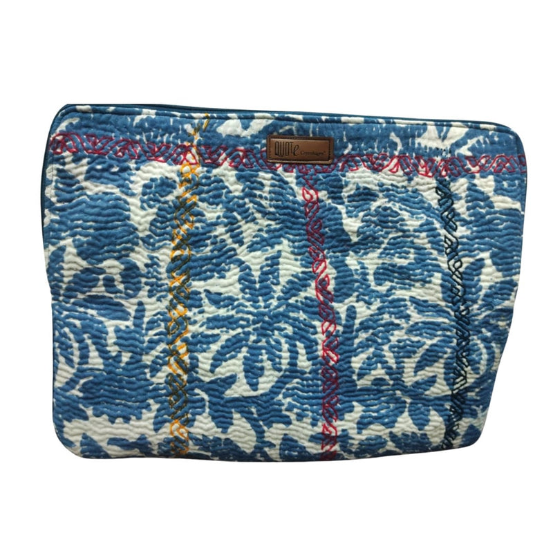 Ipad Hülle Vintage Pearl Wisper Indigo Rückseite