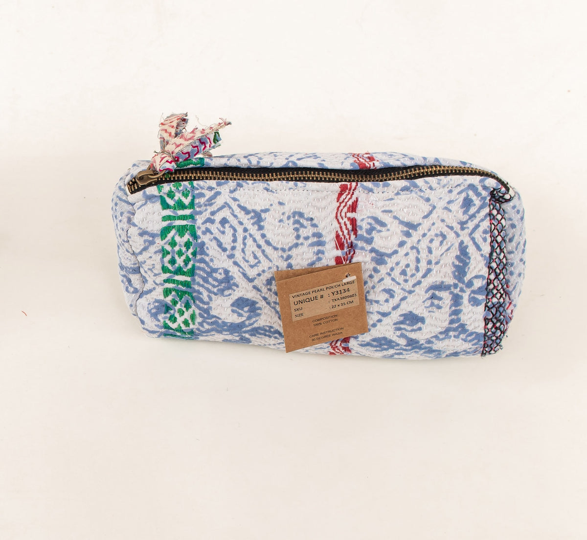 Vintage Pearl Pouch Large