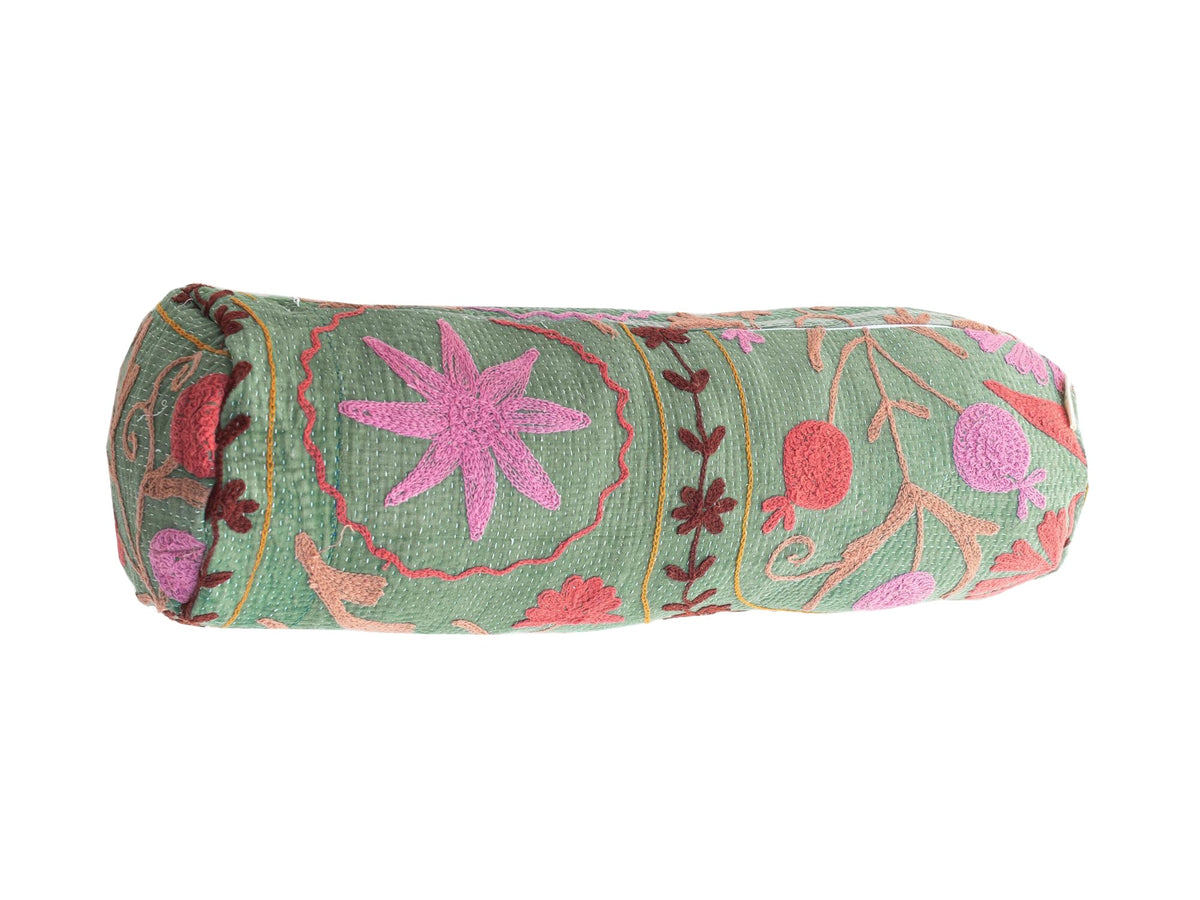 Suzani Bolster Cover Ø20x60