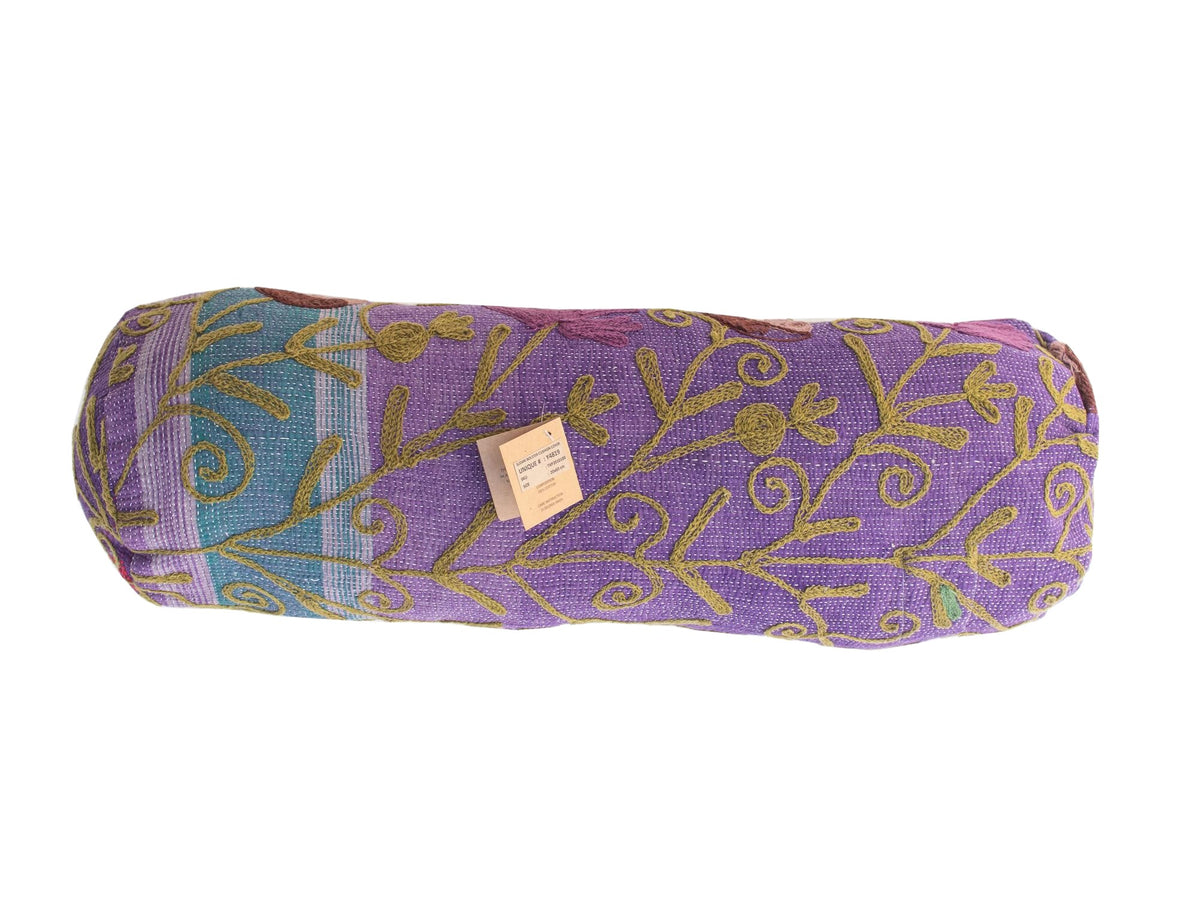 Suzani Bolster Cover Ø20x60