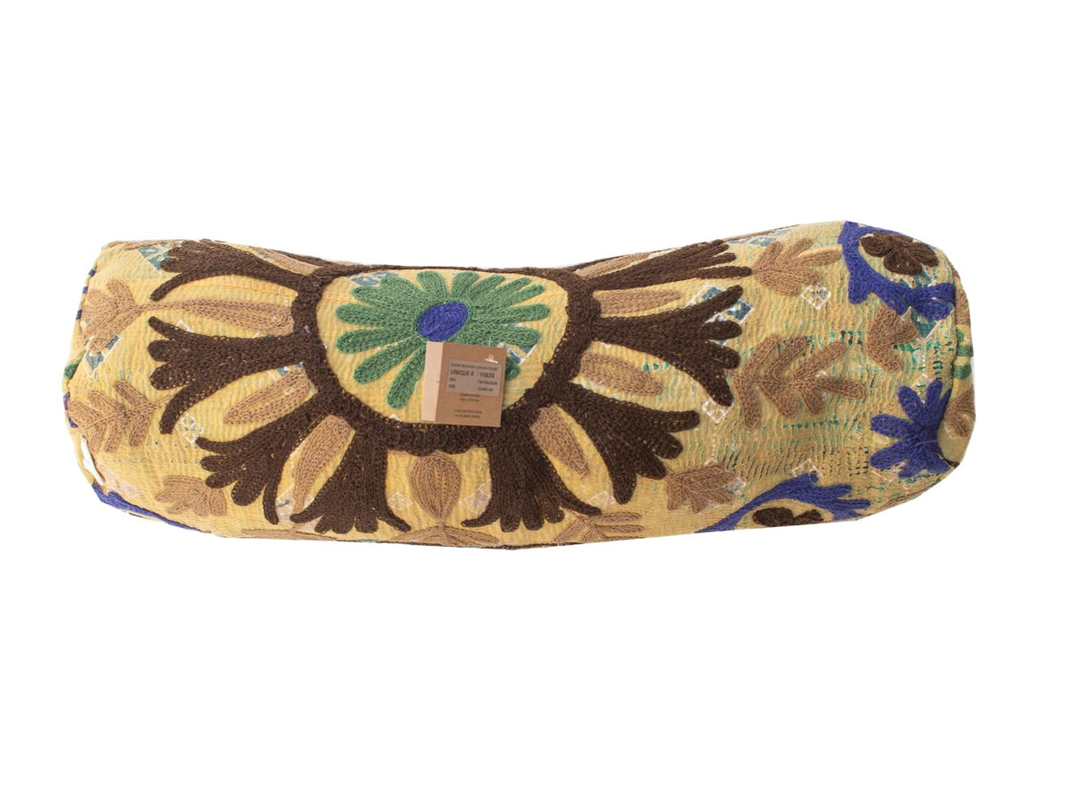 Suzani Bolster Cover Ø20x60