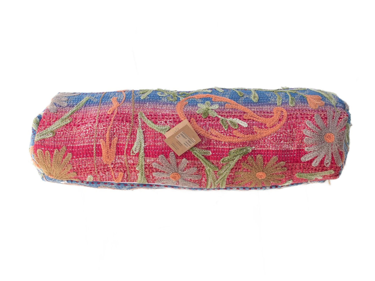 Suzani Bolster Cover Ø20x60