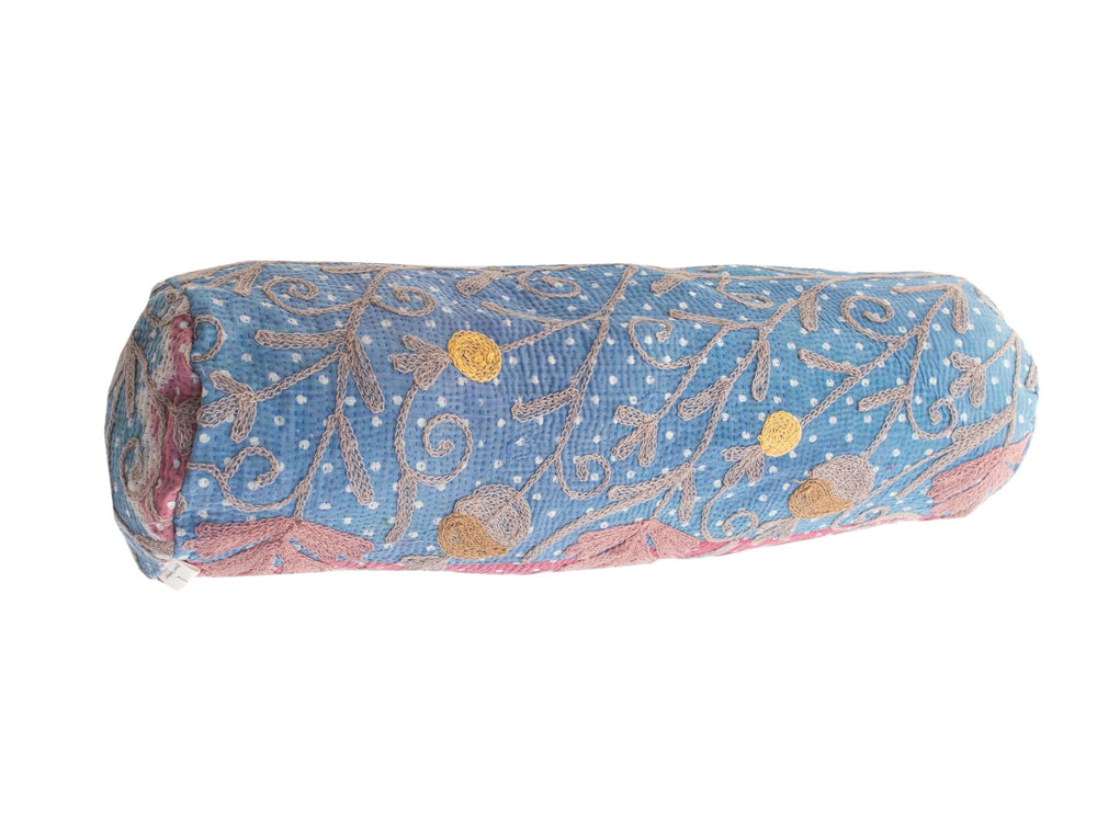 Suzani Bolster Cover Ø20x60