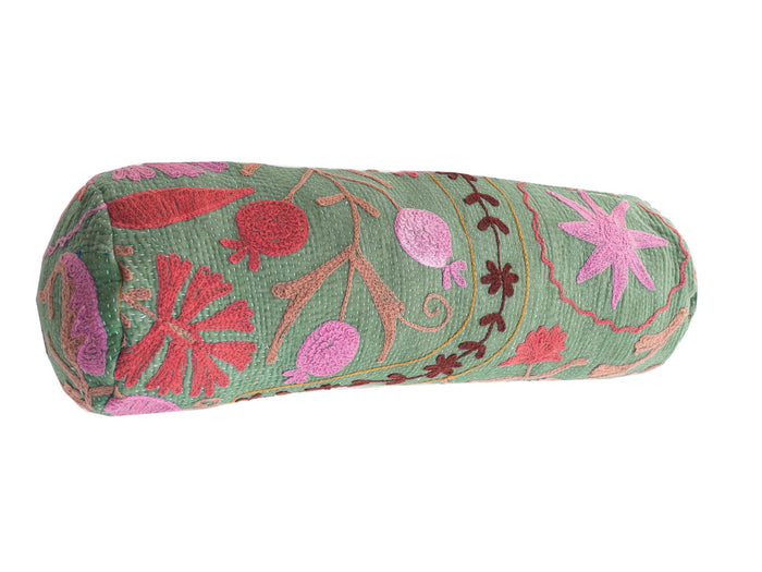 Suzani Bolster Cover Ø20x60