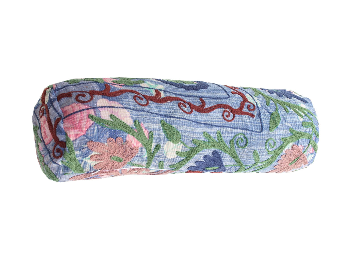 Suzani Bolster Cover Ø20x60