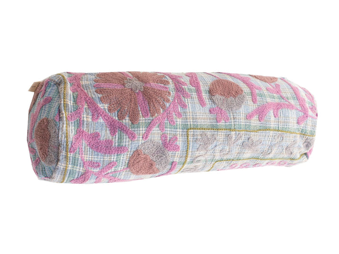 Suzani Bolster Cover Ø20x60