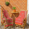 Cotton blanket Duet (2 matching sari cotton blankets)